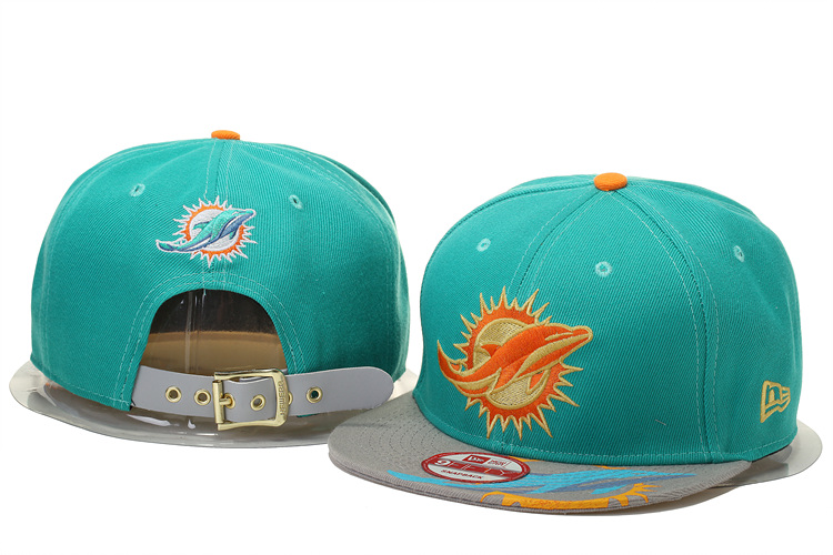NFL Miami Dolphins NE Strapback Hat #03